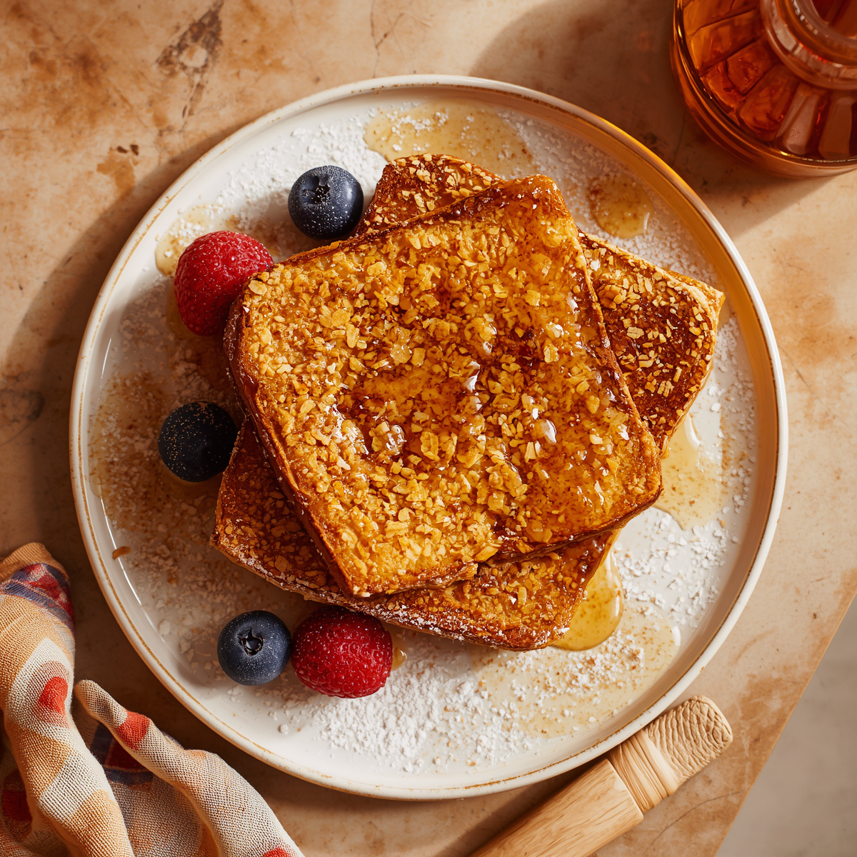 YACO Cornflake Crusted French Toast