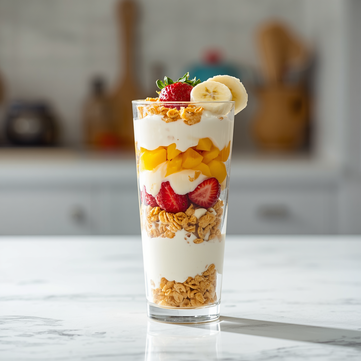 YACO Rainbow Yoghurt Parfait